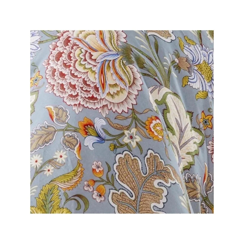 🆕 PB Style Floral Queen Duvet Cover 3 piece Set Cotton Bedding Soft Luxury NEW